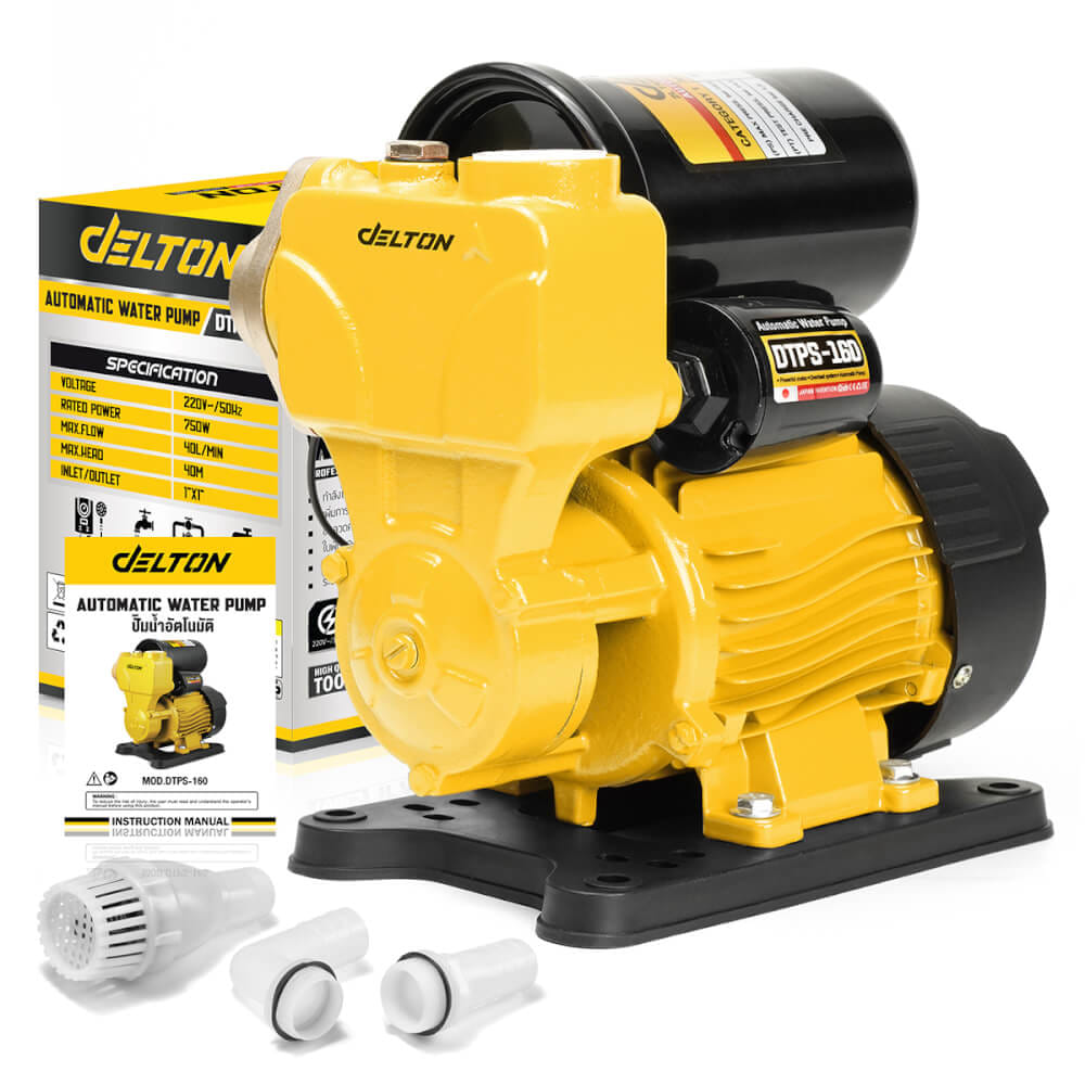 ปั๊มน้ำอัตโนมัติ DELTON รุ่น DTPS-160 PS SERIES 750W